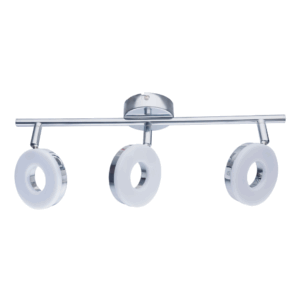 APLIQUE LED INTEGRADO REDONDO 3 LUCES