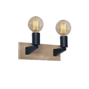 APLIQUE LUCCA 2 LUCES