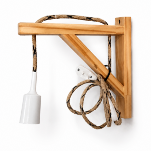 VELADOR MADERA DE PARED